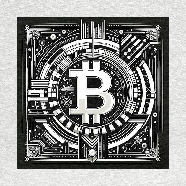 Digital Genesis: The Circuitry of Bitcoin by heartyARTworks